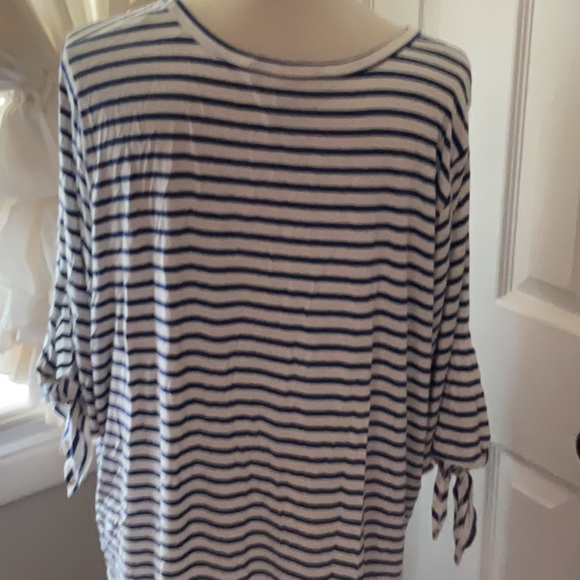 🔥HOT Deal Alert KAREN KANE Nautical Top Size 1XL NWOT Retail $79 - Picture 5 of 5